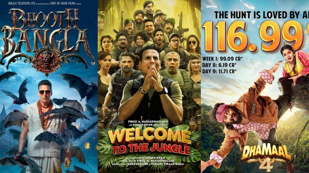 Entertainment Bollywood Box Office Comedy Movies Trend Akshay Kumar Welcome To The Jungle Dhamaal 4