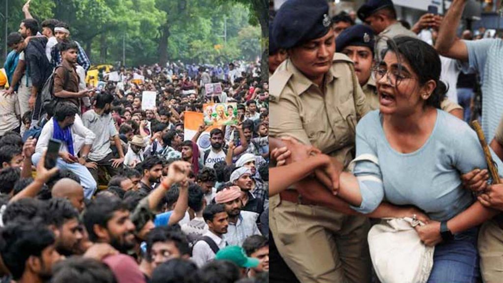 Delhi Cjp Protest Passport Cancellation Rioters Police Warning