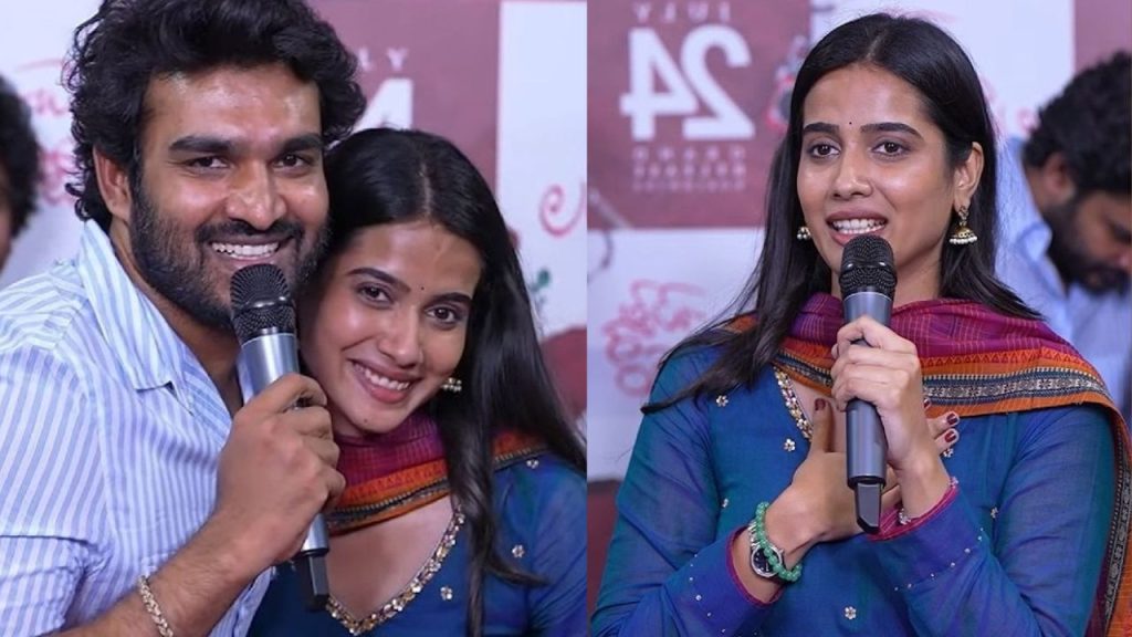Chennai Love Story Success Meet Sri Gouri Priya Gets Emotional Skn Reveals Day 1 Collections