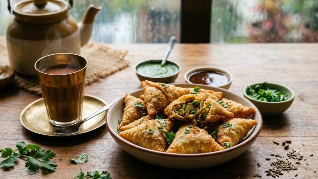Crispy Mini Samosa Recipe Make Street Style Tea Time Snacks At Home