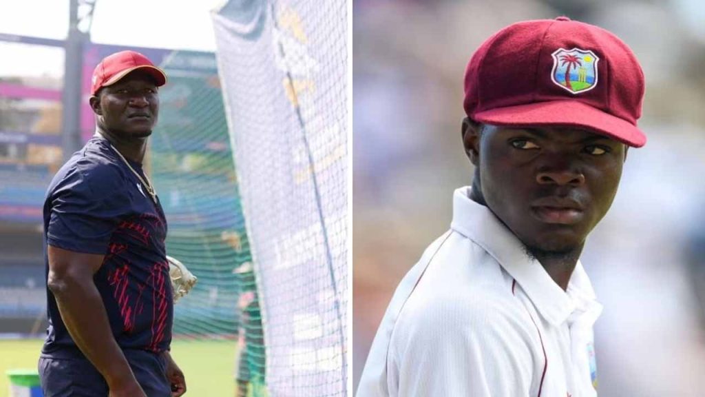 Alzarri Joseph Daren Sammy Controversy West Indies Pakistan Test Series