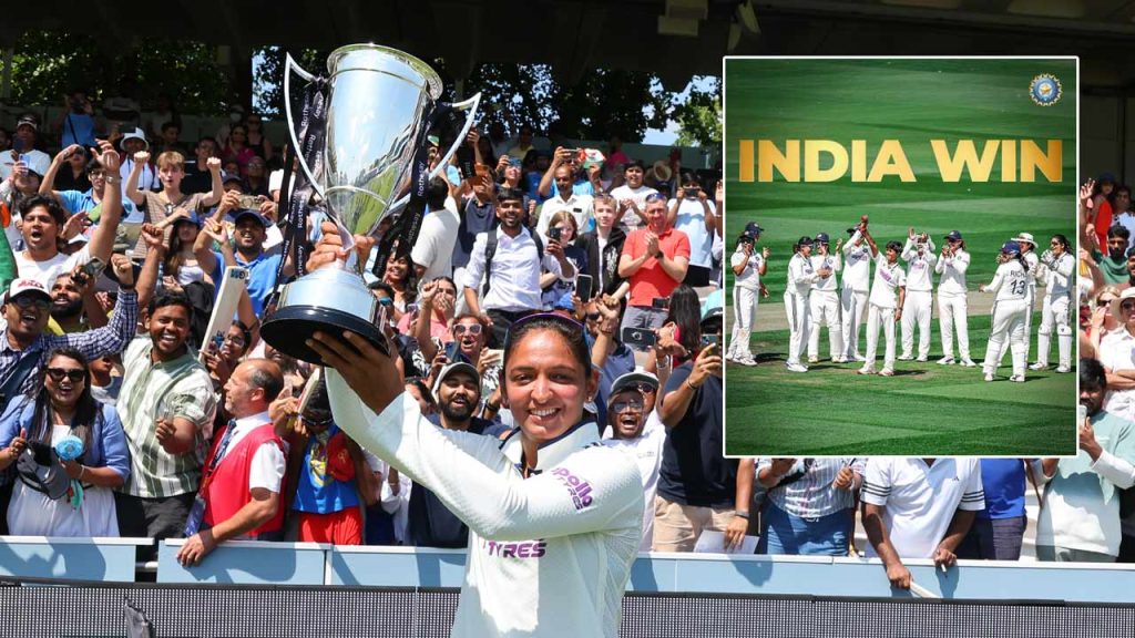 India Women Crush England By 270 Runs In Historic Lords Test Yastika And Kranti Shine