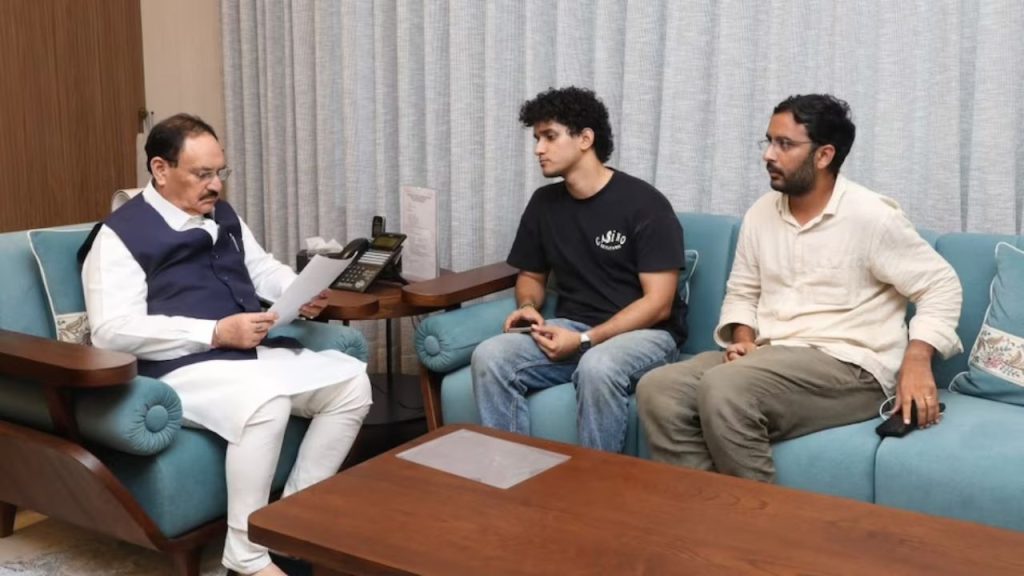 Jp Nadda Meets Cjp Leaders Cjp Demands Sonam Wangchuk Release