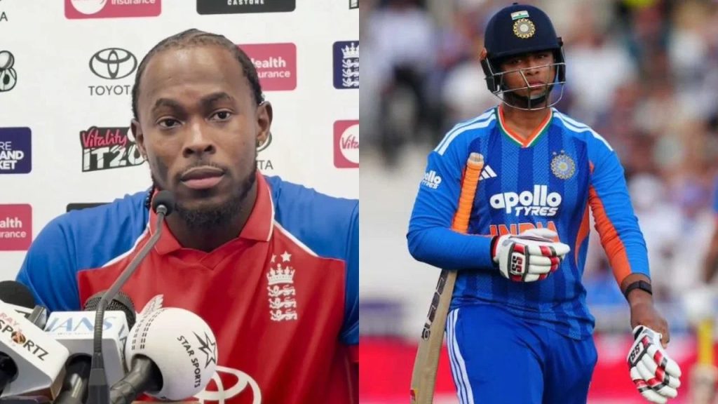 Jofra Archer Vaibhav Suryavanshi Wicket Ind Vs Eng 3rd T20i Rajasthan Royals