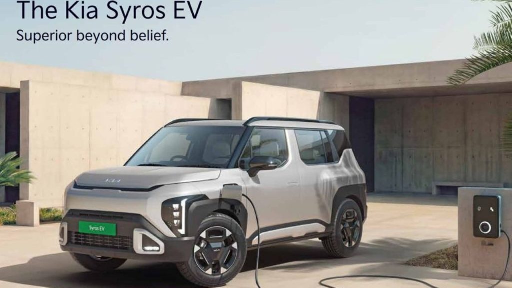 Kia Syros Ev Launched In India Up To 526km Range Level 2 Adas Baas Price Starts At Rs 13 49 Lakh