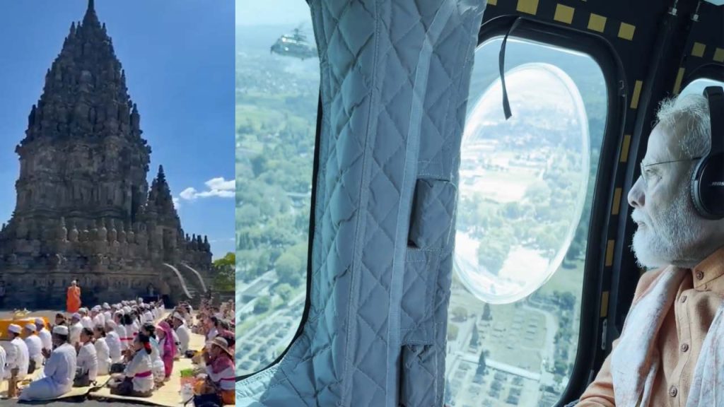 Pm Modi Visits Prambanan Hindu Temple Indonesia Restoration Project