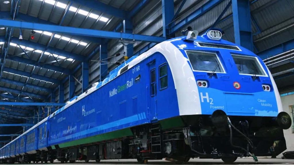 Pm Modi Launches Indias First Hydrogen Powered Train Haryana