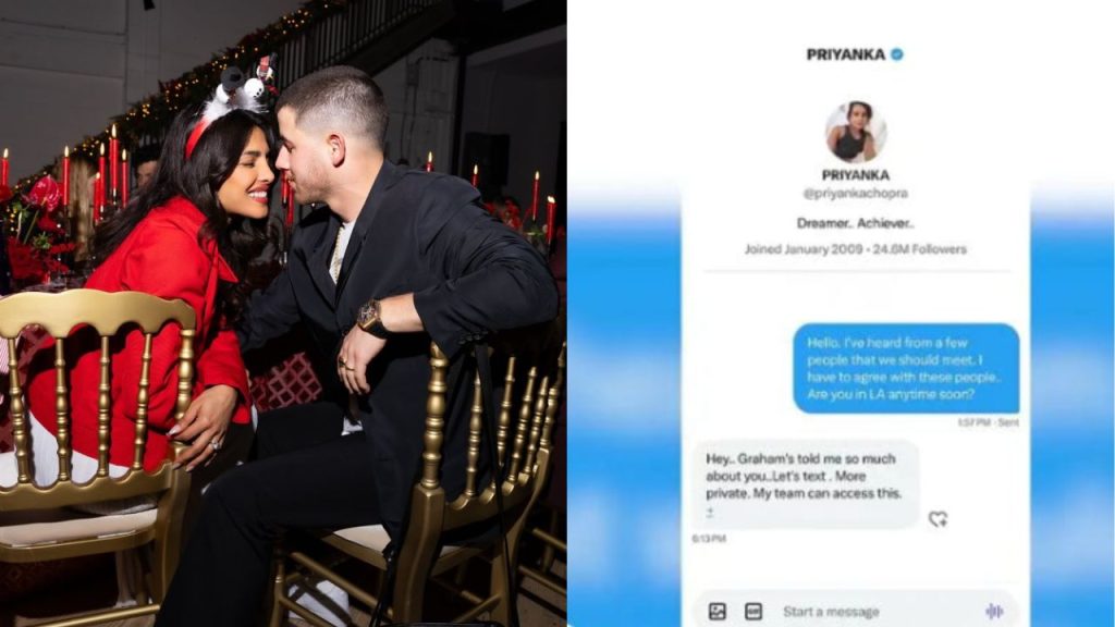 Nick Jonas Reveals How Love Story With Priyanka Chopra Began First Dm Secret