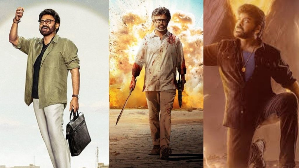 Rajini Vs Chiru Vs Venky In October Release Clash Who Will Win
