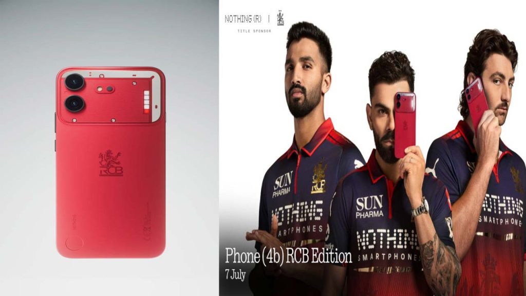 Nothing Phone 4b Rcb Edition Launch Limited Edition Smartphone Releasing On July 7