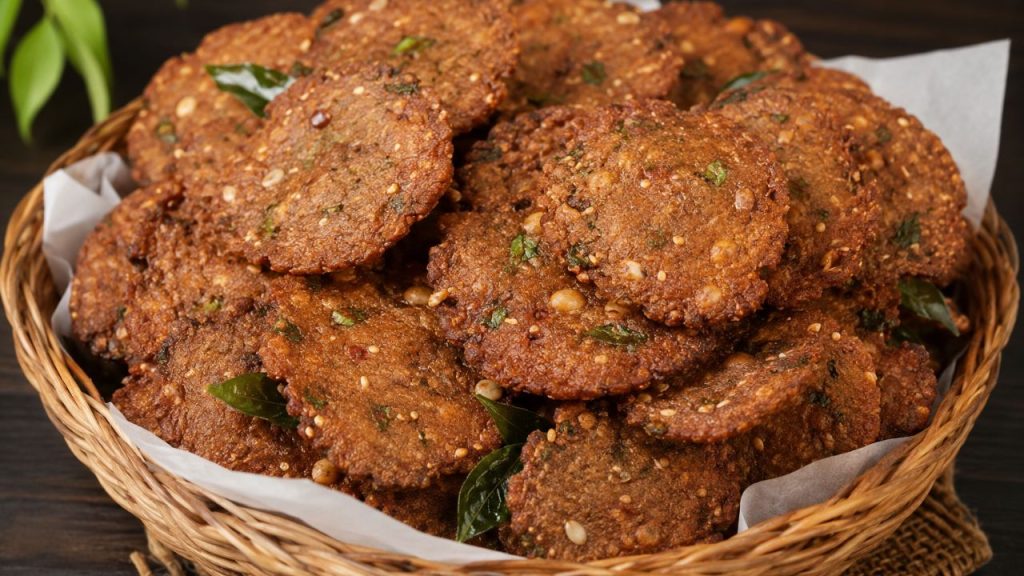 Ragi Chekkalu Recipe Healthy Crispy Finger Millet Crackers
