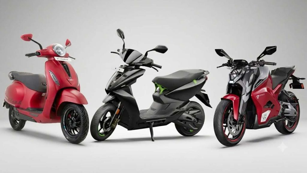 Top 5 Bikes And Electric Scooters With Reverse Gear Feature