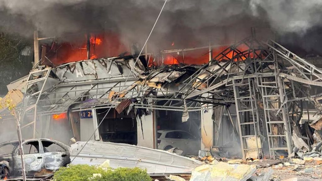 Russia Ukraine War Fresh Missile Drone Attacks Kill 15 After Kyiv Strike