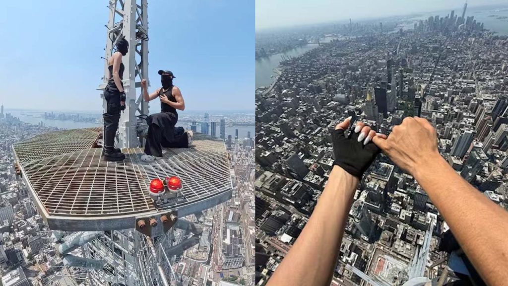 Russian Couple Climbs Empire State Building Gets Engaged Before Arrest In Nyc