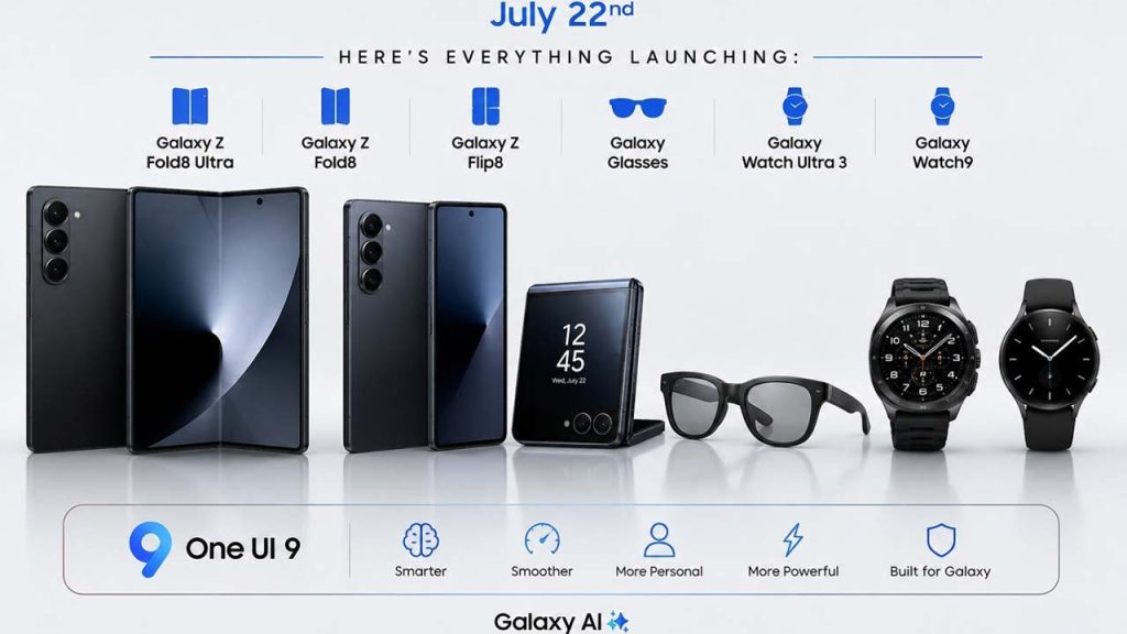 Samsung To Launch Galaxy Z Fold 8 Z Flip 8 Watch 9 At Galaxy Unpacked 2026