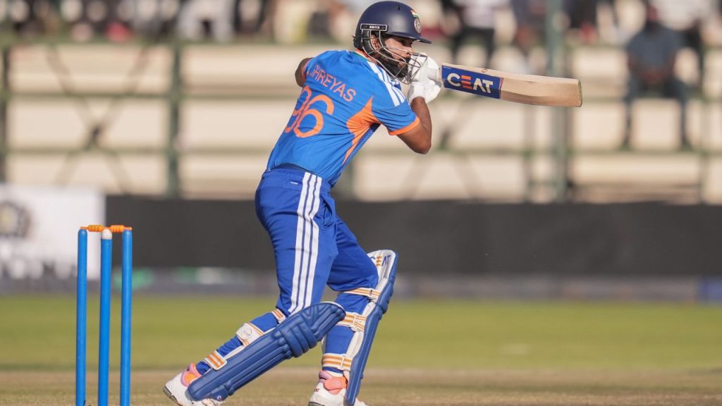 Shreyas Iyer Breaks Ms Dhoni Record Becomes First Captain To Win 8 Consecutive T20i Tosses