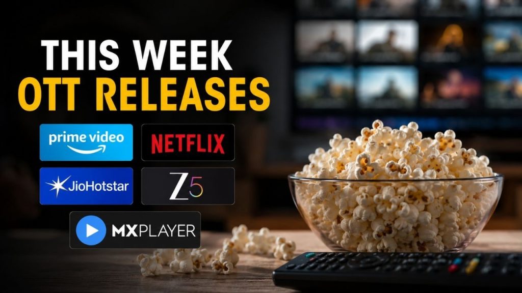 This Week New Movies And Web Series On Netflix Jiohotstar Prime Video And Zee5
