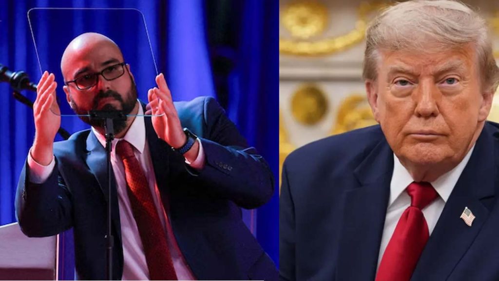 Trump Teleprompter Operator Gabriel Perez Betting Scandal Kalshi Investigation