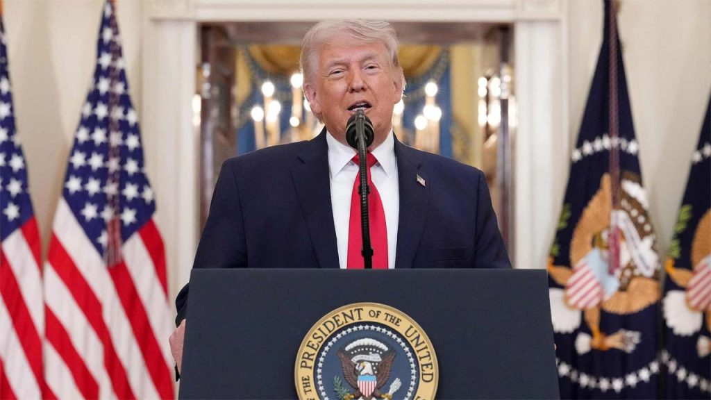 Trump Warns Iran Strong Military Action If Nuclear Talks Fail