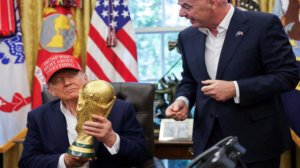 Trump Seeks Review Us Football Player Ban Denies Telling Fifa What To Do