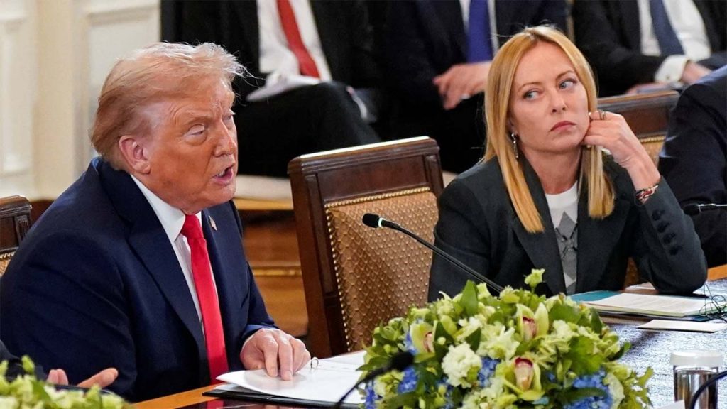 Trump Giorgia Meloni Iran Row Nato Summit Turkey Comments
