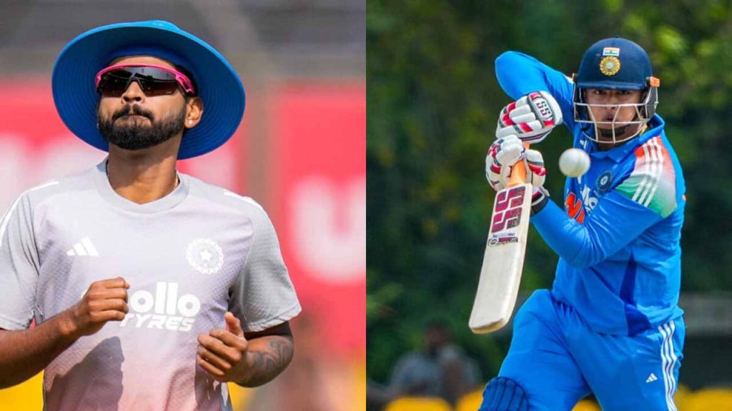 India Squad Zimbabwe T20 Series Shreyas Iyer Captain Sanju Samson Dropped