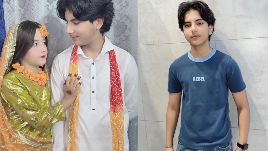 Pakistan Influencer Real Azaan Marries At 17 Wedding Photos Go Viral On Social Media