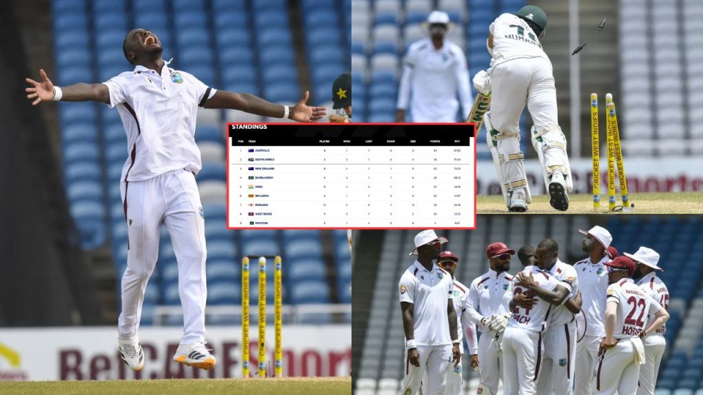 Wi Vs Pak West Indies Beat Pakistan By 90 Runs Pakistan Slip To Bottom Of Wtc 2025 27 Standings