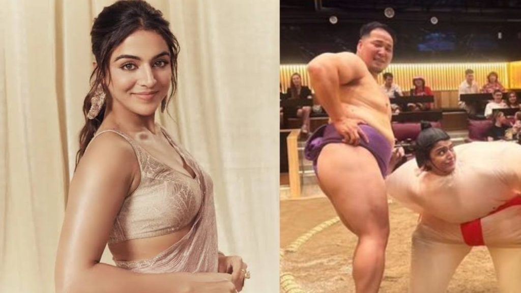 Wamiqa Gabbis Funny Sumo Wrestling Video Goes Viral During Japan Trip