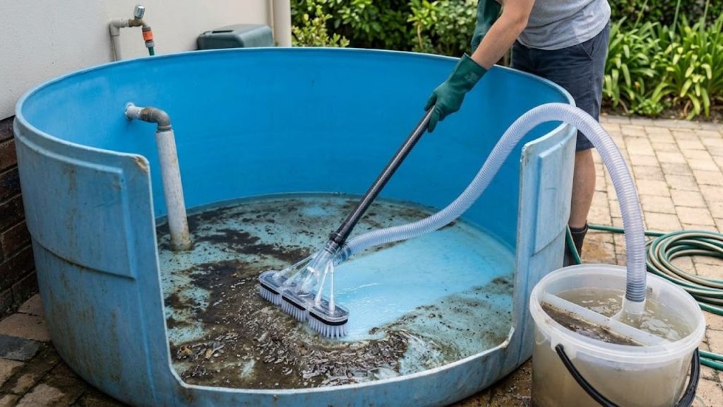 Easy Water Tank Cleaning Trick Without Entering Tank Home Hack