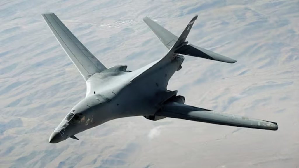 Us Deploys B1 Lancer Bomber Against Iran Gulf Tensions