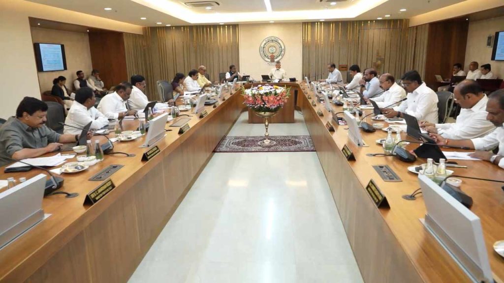 Ap Cabinet Meets To Clear Major Drinking Water Projects And Key Proposals