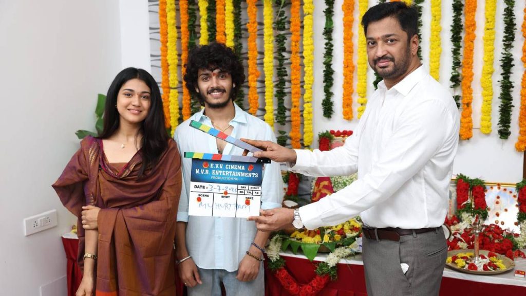 Evv Cinema Production 10 Harsh Roshan Priyanka Achar Movie Launch