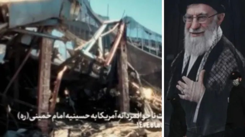 Iran Releases Video Khamenei Compound Attack Us Israel Conflict