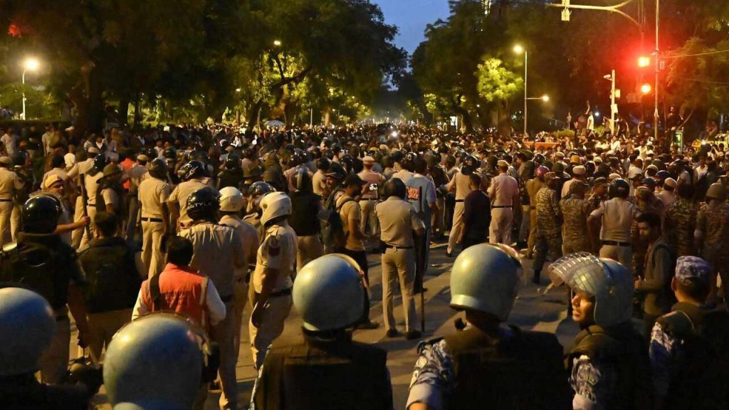Jantar Mantar Delhi Protest Clashes