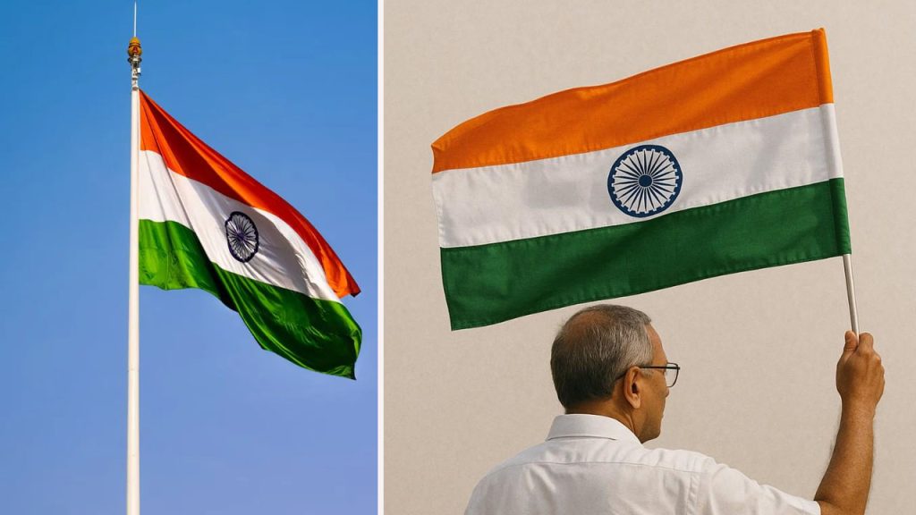 National Flag Day India July 22 History Significance Tricolour