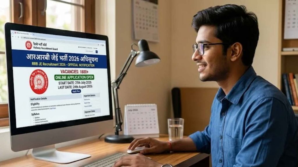 Rrb Je Recruitment 2026 Notification Out Apply For 4098 Junior Engineer Posts