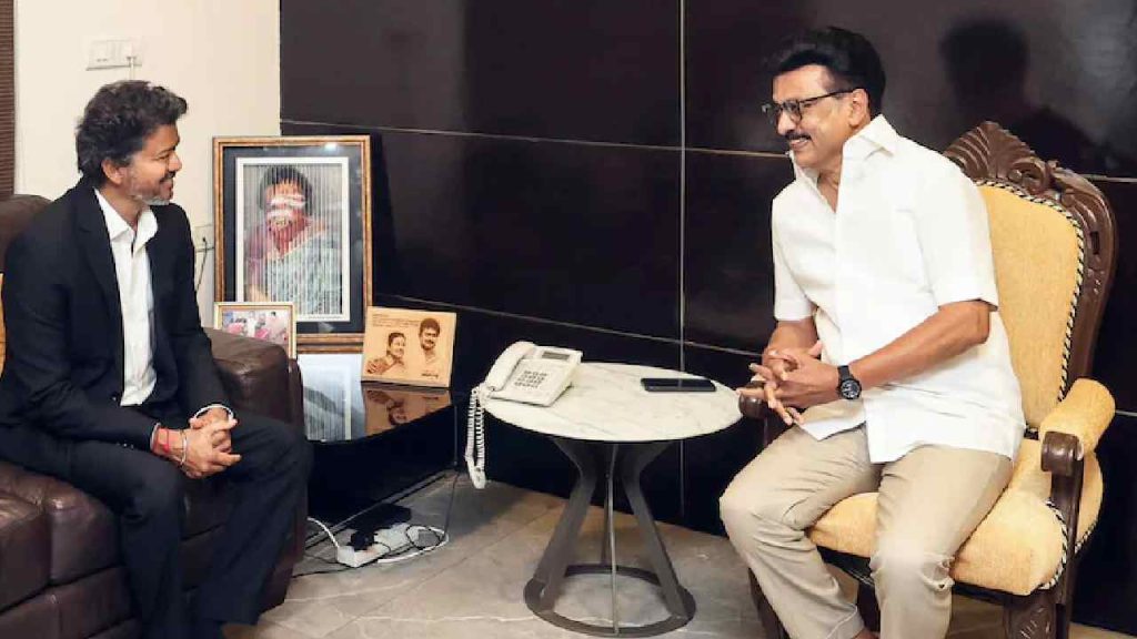 India Bloc Rift Tamil Nadu Dmk Vijay Tvk