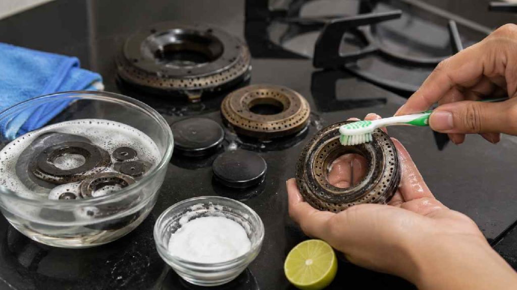 Gas Burner Cleaning Tips How To Clean Clogged Burner Holes