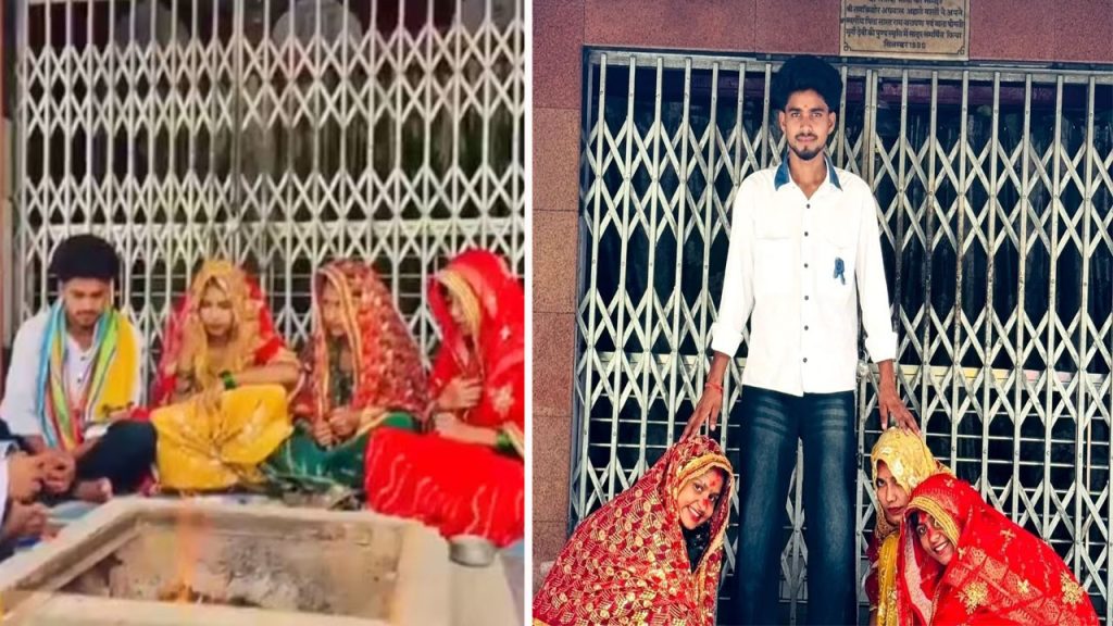 Up Farmer Marries Three Sisters Viral Video Controversy