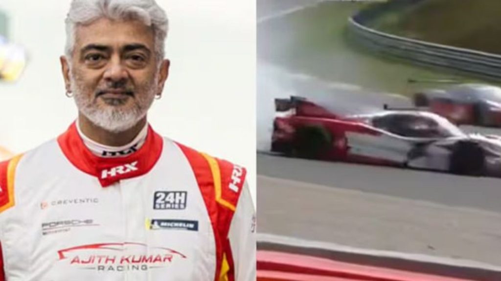 Actor Ajith Kumar Escapes Unhurt After High Speed Crash In Europe