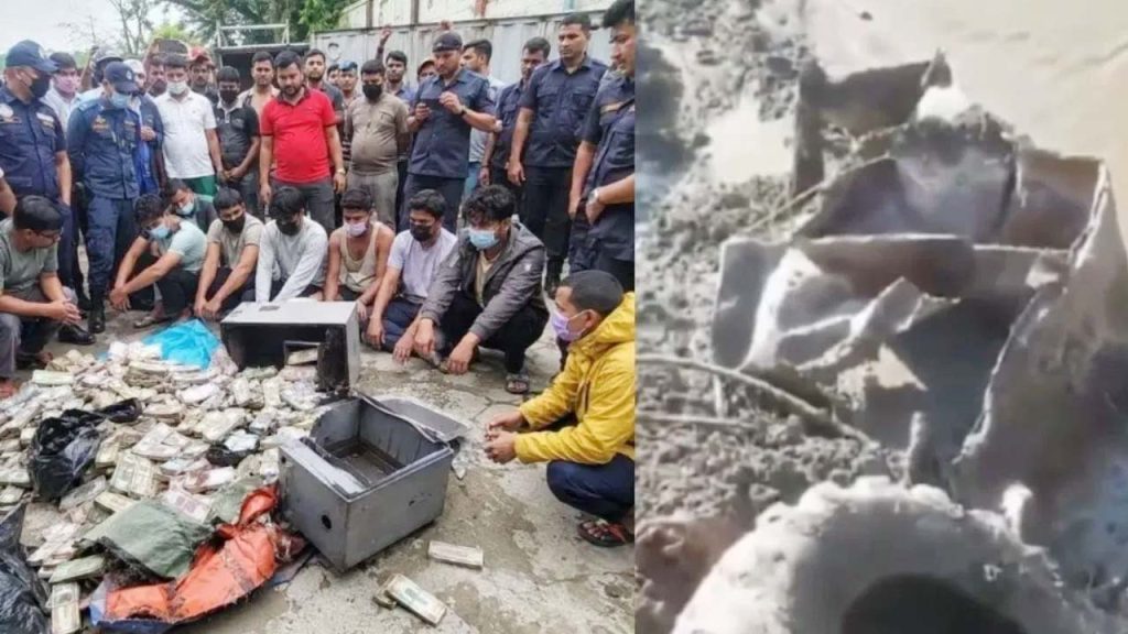 Bank Locker Swept Away By Floodwaters 29 Arrested With Rs 58 Lakh
