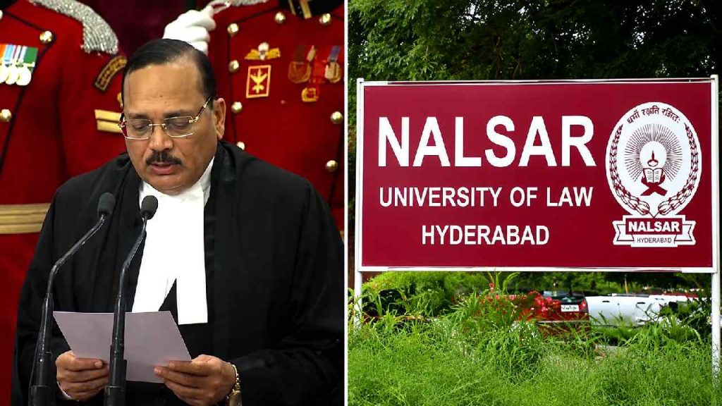 Nalsar Students Oppose Cji Surya Kant Convocation Chief Guest