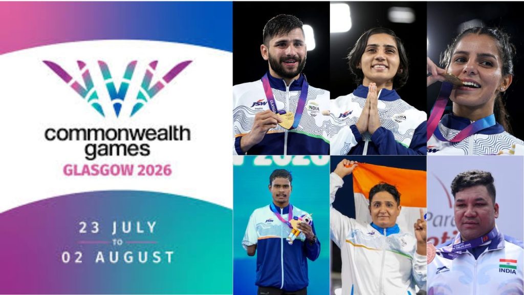 Cwg 2026 Medals Table India Wins 16 Medals In A Day Climbs To 4th Place