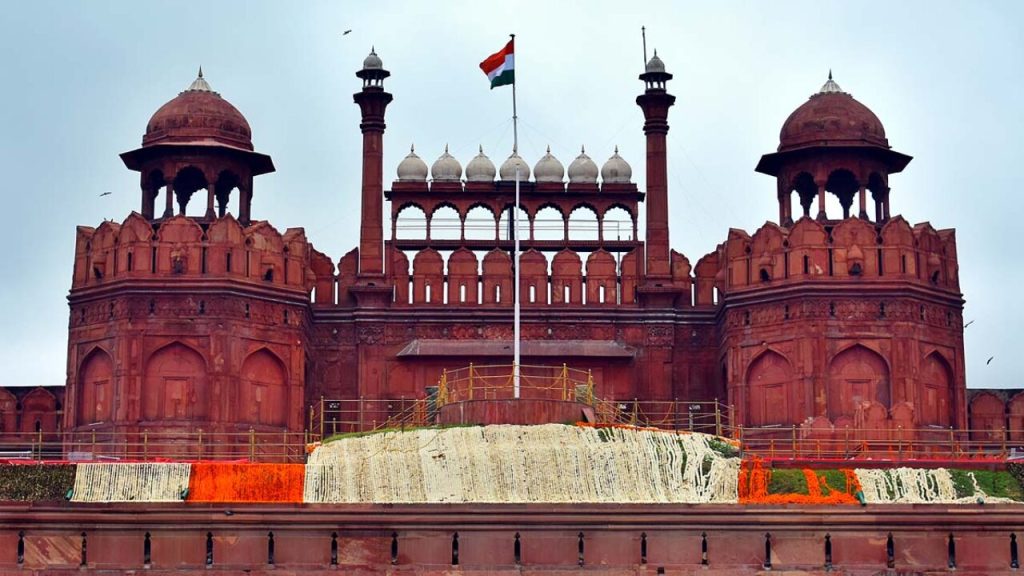 Imd Alert Delhi Red Fort Independence Day Rain Forecast August 15