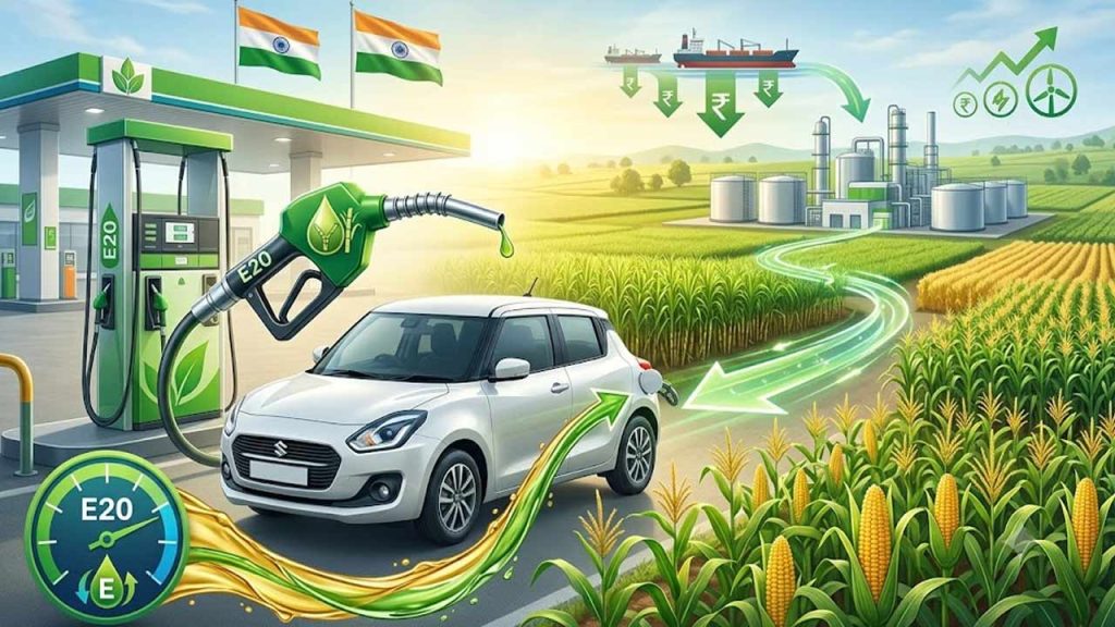 E20 Petrol Government Explains Why Ethanol Is Blended With Fuel In India