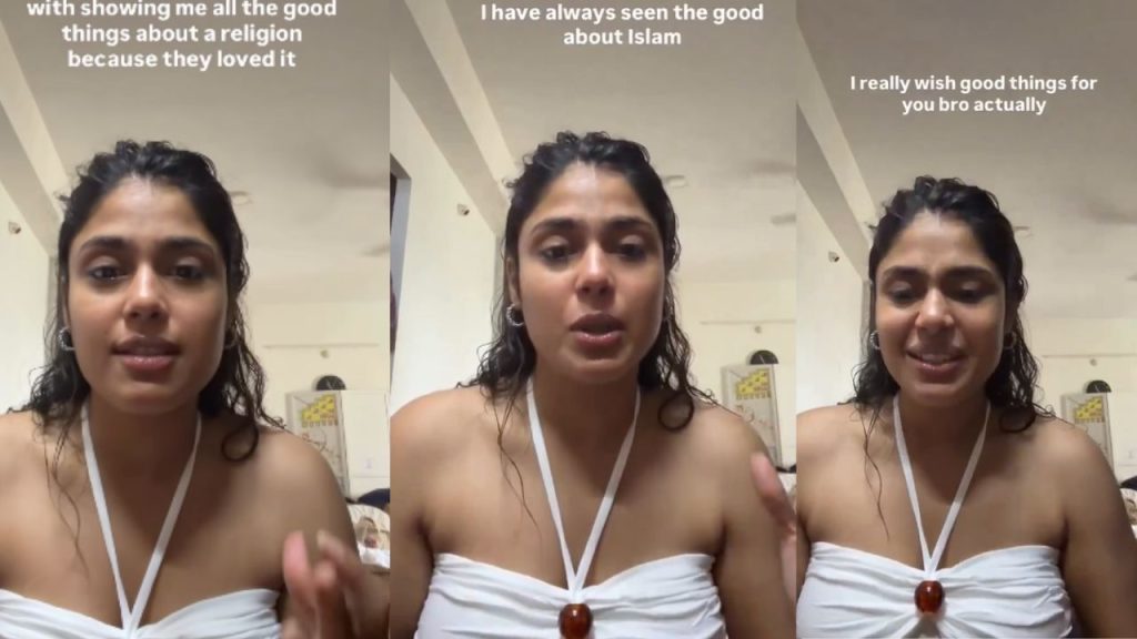 Faria Abdullah Emotional Video Bonalu Islam Comments