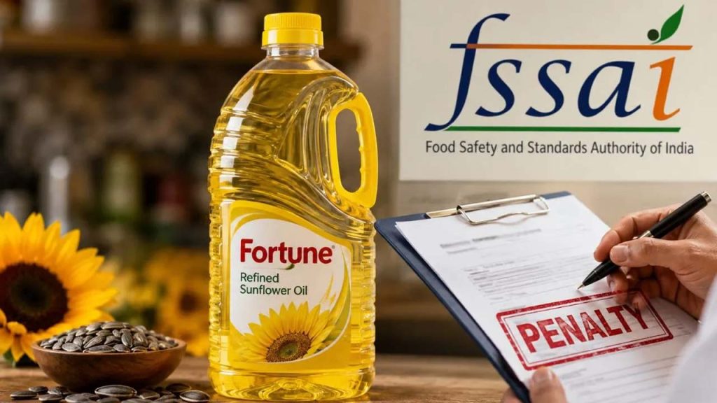 Fortune Sunflower Oil Sample Fails Fssai Lab Test Over Low Vitamin A And D