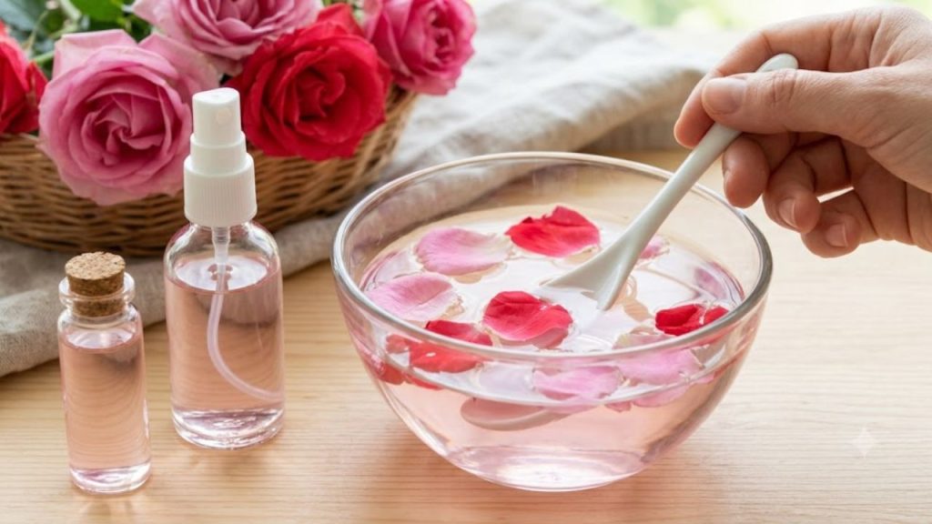 Homemade Rose Water Diy Recipe For Glowing Skin