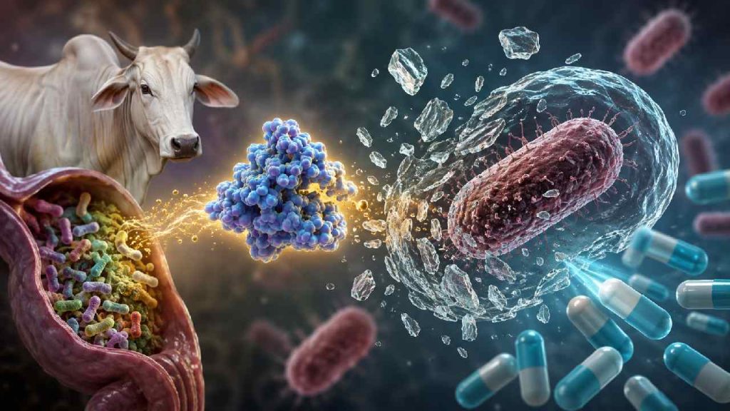 Iisc Cow Gut Enzyme Superbug Crhab Acinetobacter Baumannii